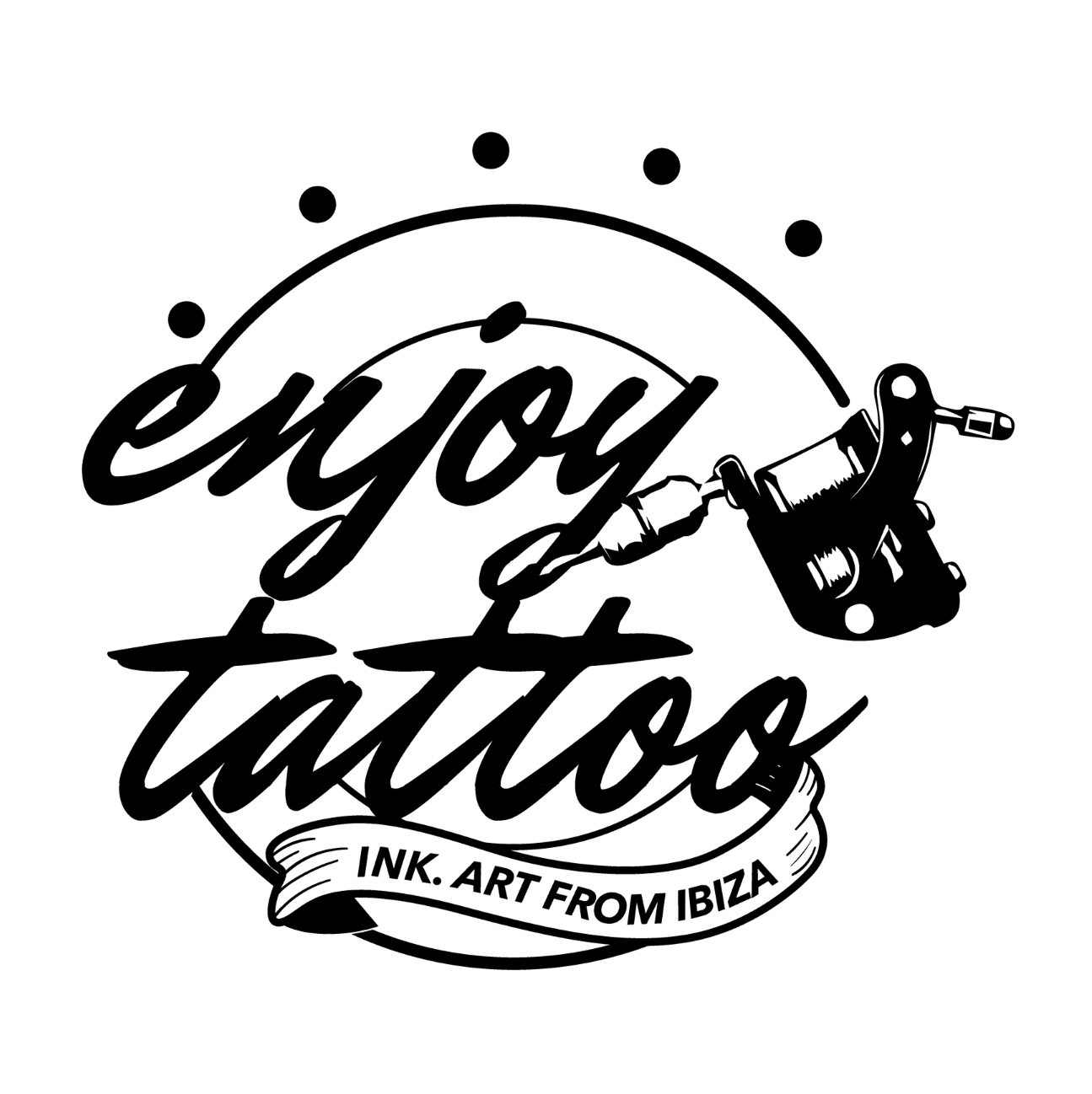 ink art from ibiza logo
